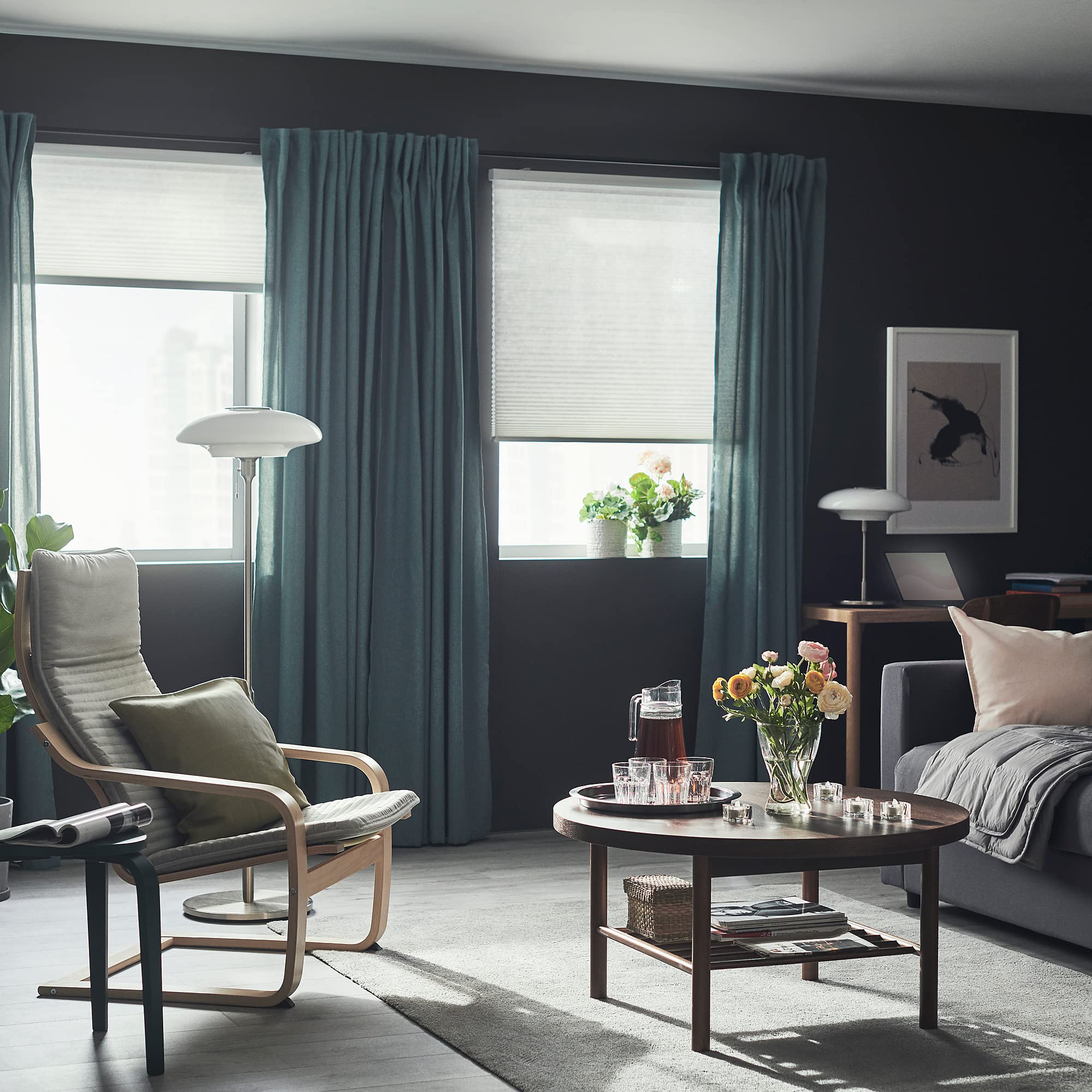 IKEA PRAKTLYSING Cellular Blind, 120 x 195 cm, Wireless/Battery